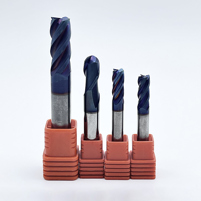 Carbide end mill coating thickness analysis