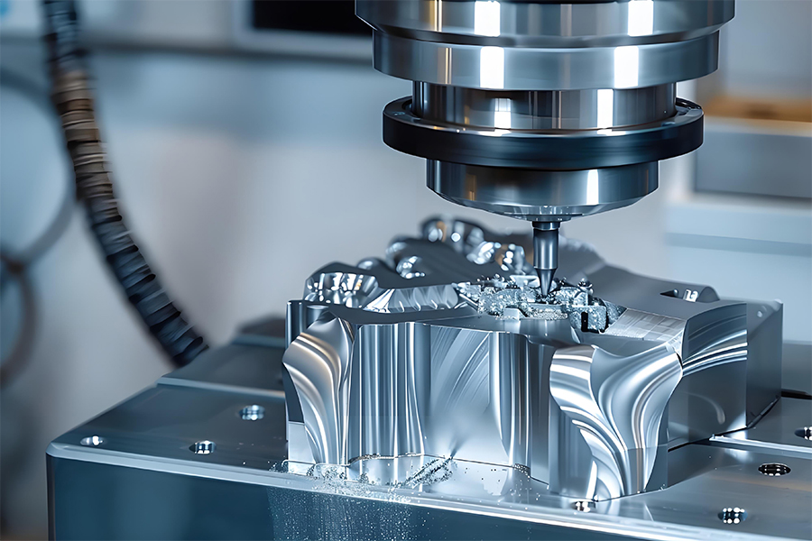 Ball nose carbide milling tool for molds