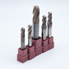 Four Flutes Ball Nose End Mills