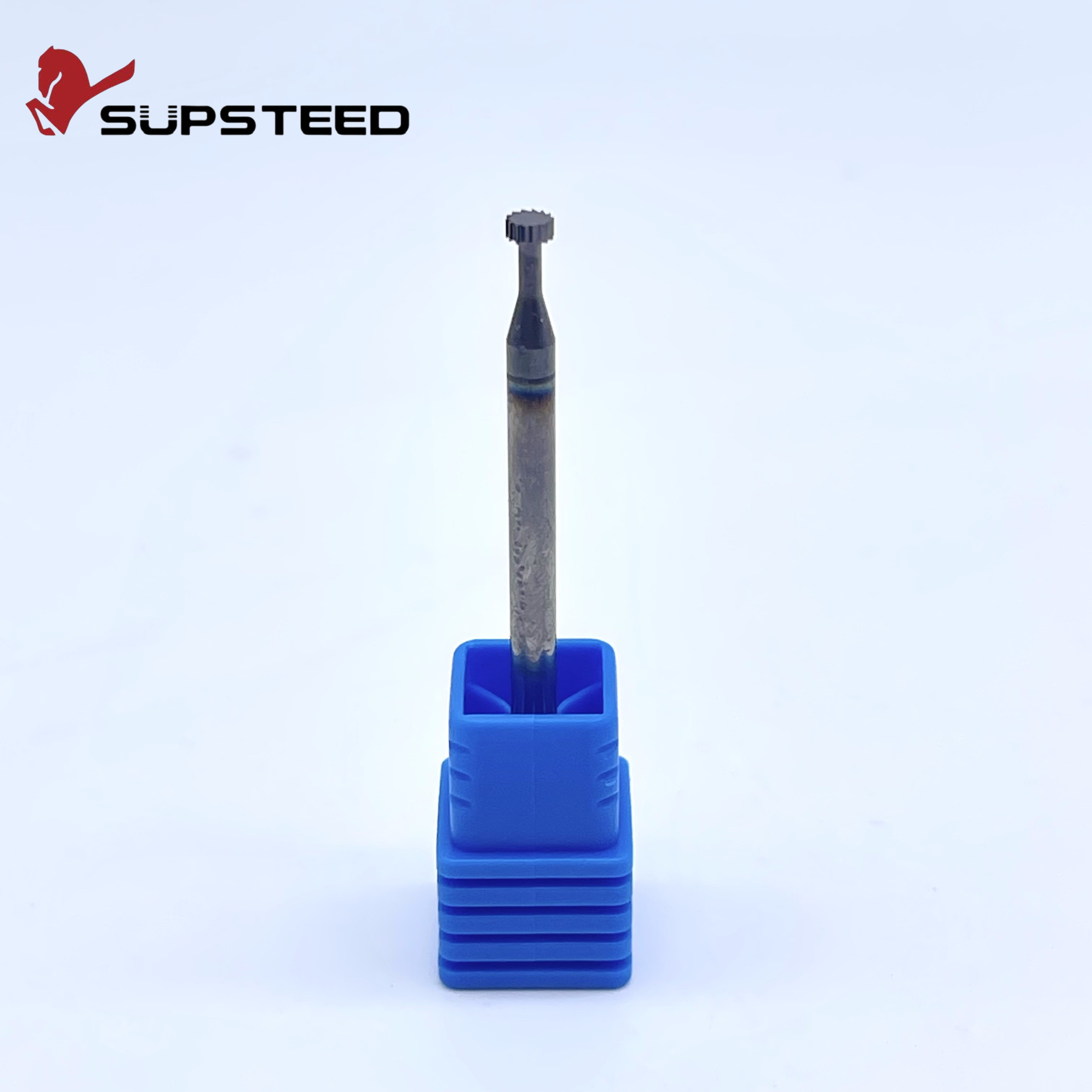Precision CNC grinding of carbide end mills in a modern manufacturing facility